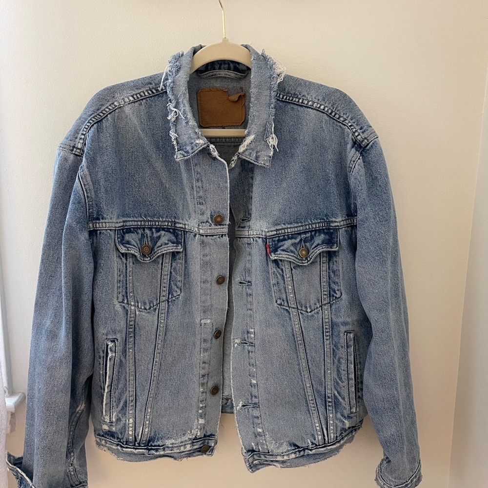 Vintage Distressed Levi Jacket